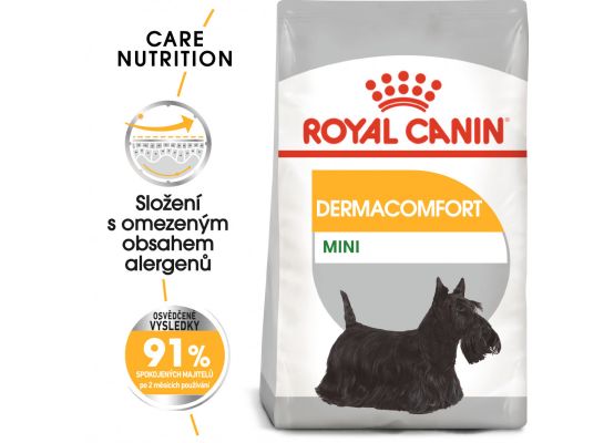 Royal Canin Mini Dermacomfort granule pro malé psy s problémy s kůží 3 Kg