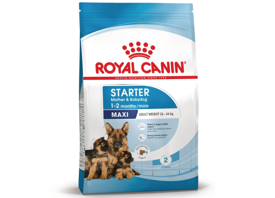 Royal Canin Maxi Starter Mother&Babydog granule pro březí nebo kojící feny a štěňata 4 Kg