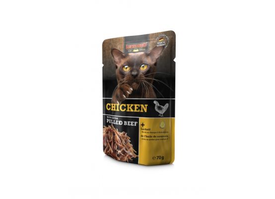 Leonardo Kapsička - kuřecí + extra trhané hovězí 70 g