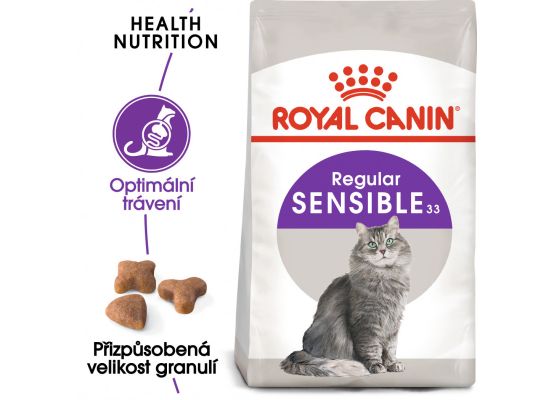 Royal Canin Sensible granule pro kočky s citlivým zažíváním 10 Kg