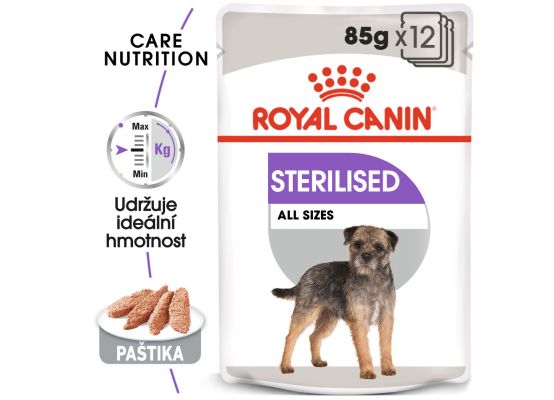 Royal Canin Sterilised Dog Loaf, kapsička pro kastrované psy,  12 x 85 g