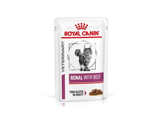 Royal Canin VHN Cat Renal Beef Gravy Kapsičky 12 x 85 g