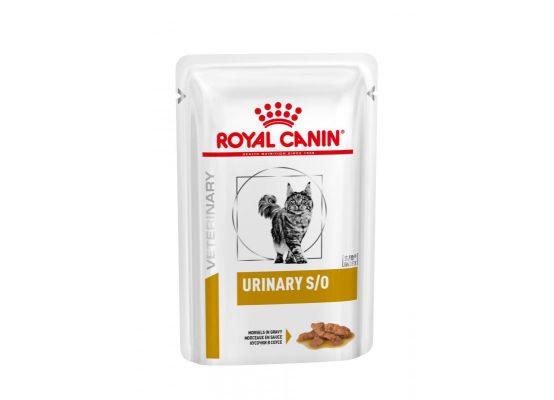 Royal Canin VHN Cat Urinary S/O Pouch in Gravy 12 x 85 g