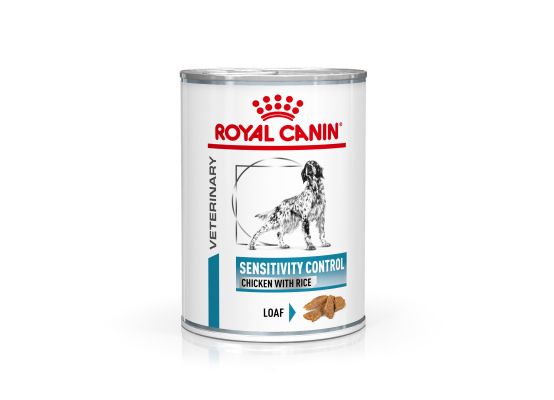 Royal Canin VHN Dog Sensivity Control Chicken Konzerva 410 g