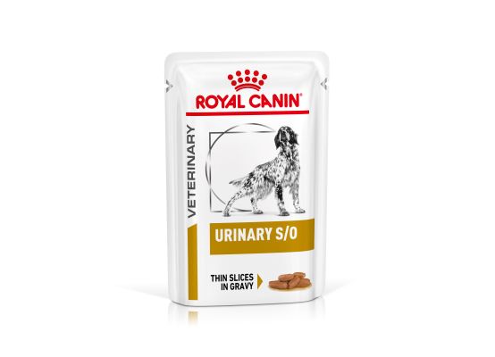 Royal Canin Veterinary Health Nutrition Dog Urinary S/O in Gravy 12 x 100 g