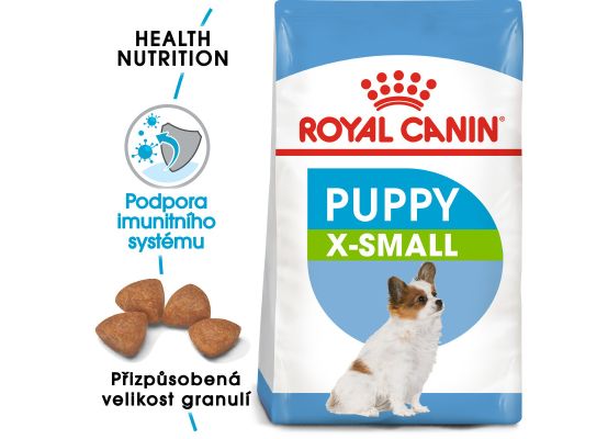 Royal Canin X-Small Puppy granule pro trpasličí štěňata 500 g