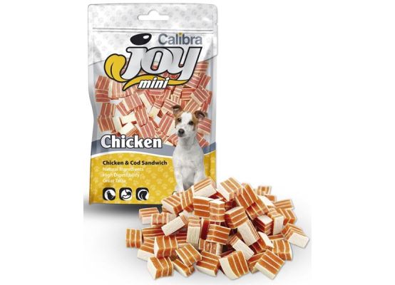 Calibra Joy Dog Mini Chicken & Cod Sandwich 70g