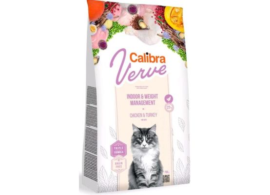 Calibra Cat Verve GF Indoor & Weight Chicken 750g