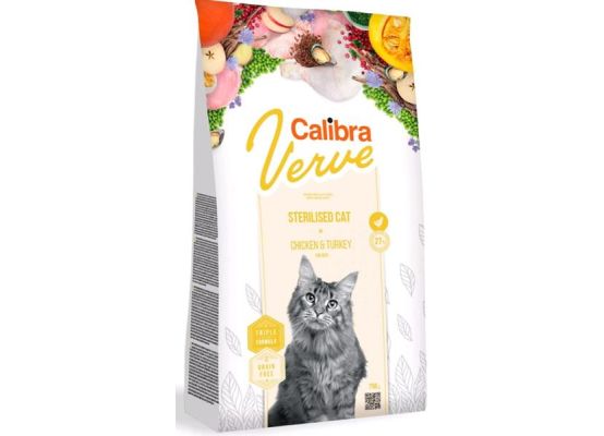 Calibra Cat Verve GF Sterilised Chicken & Turkey 750g