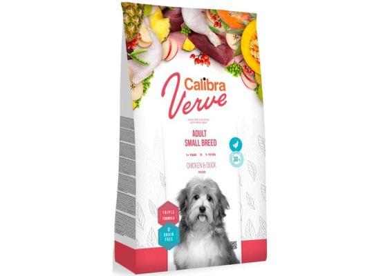 Calibra Dog Verve GF Adult Small Chicken & Duck 1,2kg
