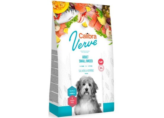 Calibra Dog Verve GF Adult Small Salmon & Herring 1,2kg