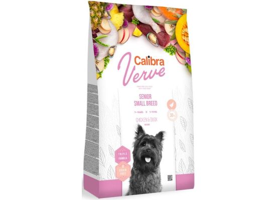 Calibra Dog Verve GF Senior Small Chicken & Duck 1,2kg