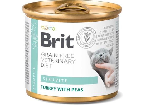 Brit Veterinary Diets Cat GF Struvite 0,2 kg