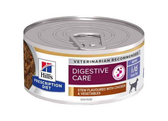 Hill's Can. PD I/D Digestiv Low Fat Chick stew Konz. 156 g