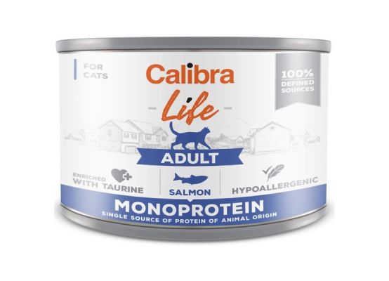 Calibra Cat Life konz. Adult Salmon 200g
