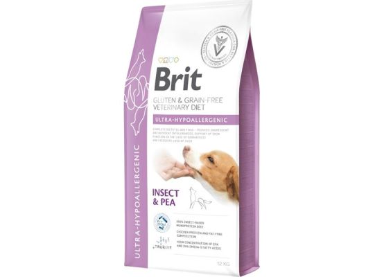 Brit GF Veterinary Diets Dog Ultra-hypoallergenic 12 kg
