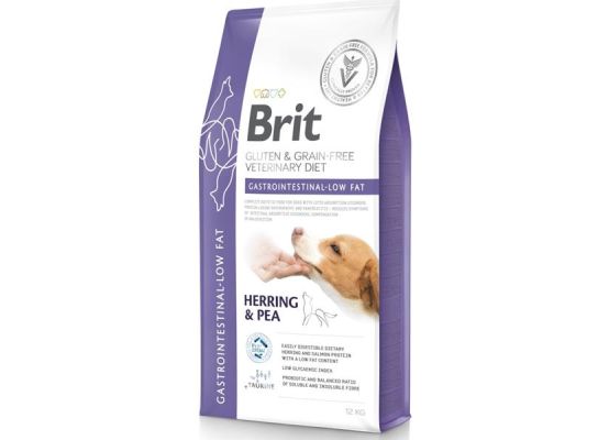 Brit GF Veterinary Diets Dog Gastrointestinal-Low fat 12 kg