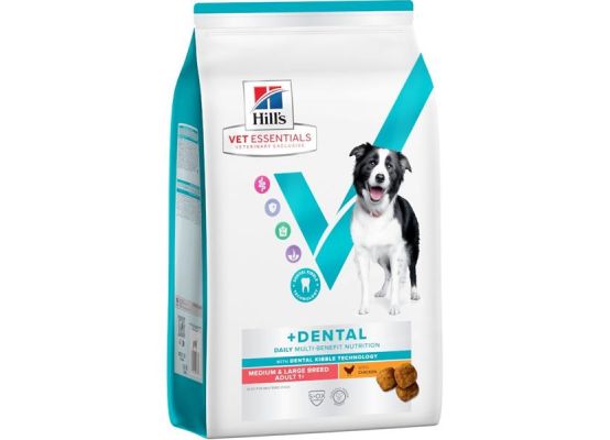Hill's Can. VE Adult MB Dental Med&Large Chicken 2 kg