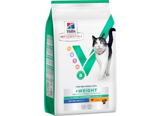 Hill's Fel. VE Mature Adult 7+ MB Weight Chicken 1,5kg