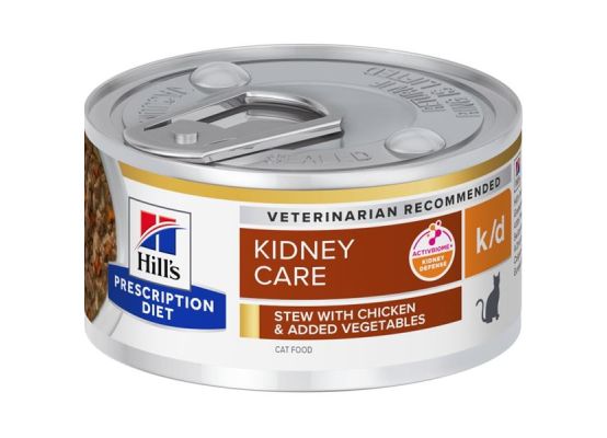 Hill's Fel. PD K/D Kidney Care Chicken&Veg stew Konz. 82 g