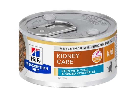 Hill's Fel. PD K/D Kidney Care Tuna&Veg stew Konz. 82g