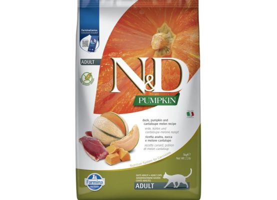N&D Pumpkin CAT Duck & Cantaloupe melon 5kg