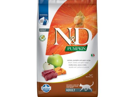 N&D Pumpkin CAT Venison & Apple 5kg
