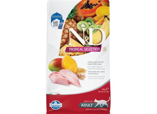 N&D TROPICAL SELECTION CAT Adult Chicken 300g