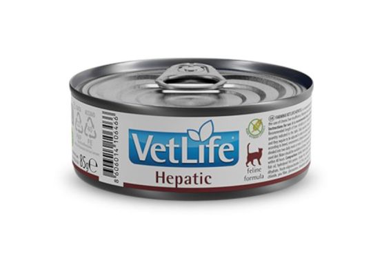 Vet Life Natural Cat konz. Hepatic 85 g