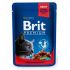 Brit Premium Cat kapsa with Beef Stew & Peas 100g