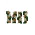Magnum Rawhide Small Braid 2,5" green 40ks