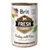 Brit Fresh Dog konz Turkey with Peas 400g