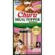 Inaba Churu Dog meal topper kuře a losos 4x 14g