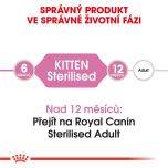 Royal Canin Kitten Sterilised granule pro kastrovaná koťata 400 g
