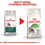Royal Canin Outdoor 7+ granule pro stárnoucí kočky s častým pohybem venku 2 Kg