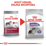Royal Canin Medium Sterilised granule pro dospělé kastrované psy středních plemen - 12 kg