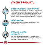 Royal Canin Kompletní dietní krmivo pro malé psy do 10 kg VHN Anallergenic Small Dog 3 Kg