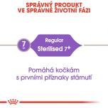 Royal Canin Sterilised 7+ granule pro stárnoucí kastrované kočky 400 g