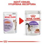 Royal Canin Sterilised Gravy kapsička pro kastrované kočky ve šťávě 85 g