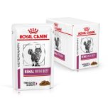 Royal Canin Veterinary Diet Cat Renal Beef Pouch 12x 85 g