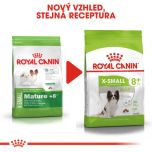Royal Canin X-Small Adult 8+ granule pro stárnoucí trpasličí psy 500 g