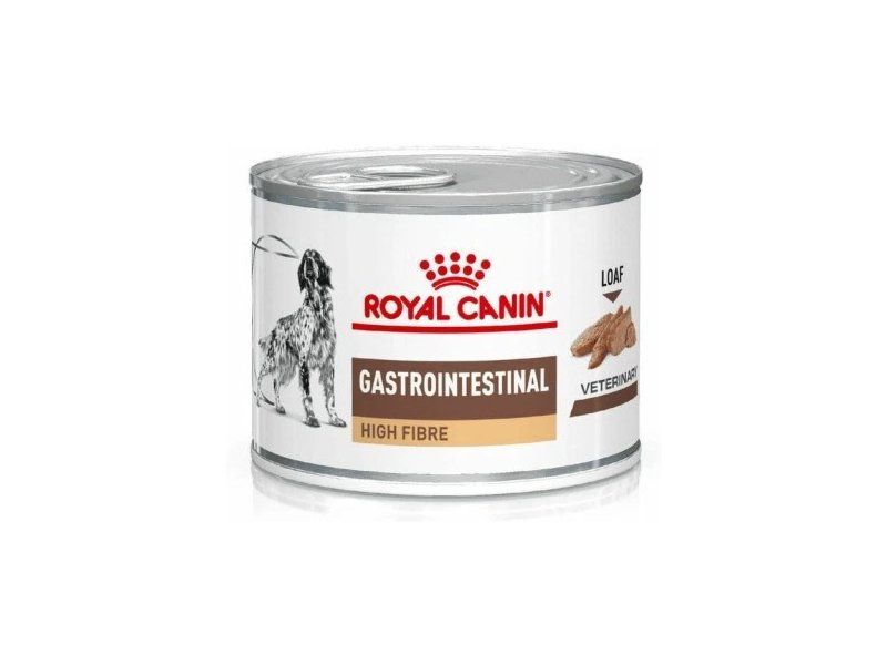 2 x Royal Canin VD Dog konz. Gastro Intestinal High Fibre 200 g - EXP 26/10