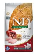 N&D LG DOG Light M/L Chicken & Pomegranate 2,5 kg