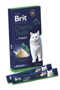 Brit Premium Cat by Nature Creamy Treats Rabbit 6x15g