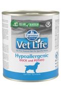 Vet Life Natural Dog konz. Hypoaller Duck&Potato 300 g