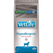 Vet Life Natural DOG Hypo Pork & Potato 12 kg