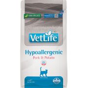 Vet Life Natural CAT Hypo Pork & Potato 1,5 kg