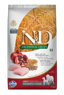 N&D LG DOG Adult M/L Chicken & Pomegranate 2,5 kg
