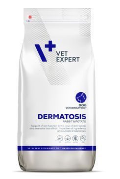 VetExpert VD 4T Dermatosis Dog Rabbit Potato 12 kg
