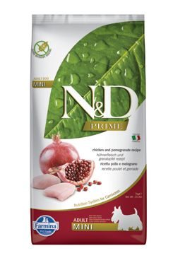 N&D PRIME DOG Adult Mini Chicken & Pomegranate 7kg